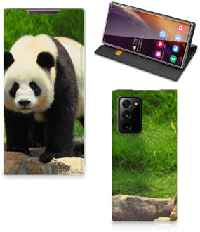 B2Ctelecom Hoesje Samsung Galaxy Note 20 Ultra Telefoontas Panda