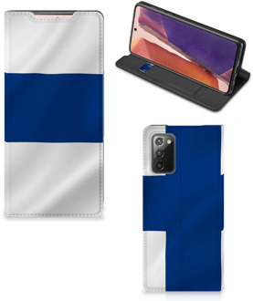 B2Ctelecom Hoesje Samsung Galaxy Note20 Bookcase Finse Vlag