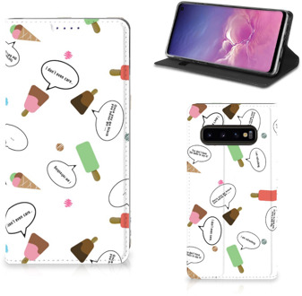 B2Ctelecom Hoesje Samsung Galaxy S10 Design IJsjes