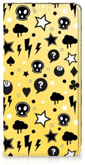 B2Ctelecom Hoesje Samsung Galaxy S20 FE Wallet Case met Pasjeshouder Punk Yellow