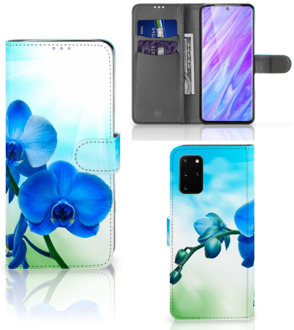 B2Ctelecom Hoesje Samsung Galaxy S20 Plus Orchidee Blauw