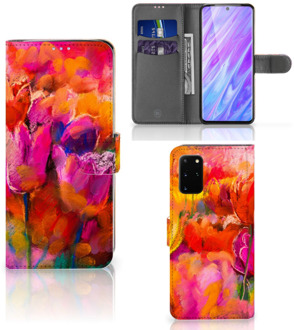 B2Ctelecom Hoesje Samsung Galaxy S20 Plus Tulpen