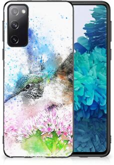 B2Ctelecom Hoesje Samsung Galaxy S20 TPU Bumper met Zwarte rand Vogel