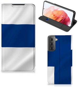 B2Ctelecom Hoesje Samsung Galaxy S21 Bookcase Finse Vlag