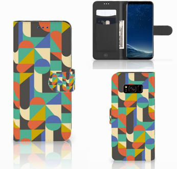 B2Ctelecom Hoesje Samsung Galaxy S8 Funky Retro