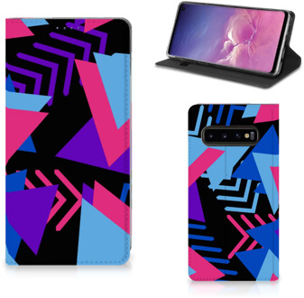 B2Ctelecom Hoesje Samsung S10 Design Funky Triangle