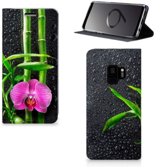 B2Ctelecom Hoesje Samsung S9 Design Orchidee