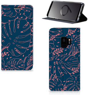 B2Ctelecom Hoesje Samsung S9 Design Palm Leaves