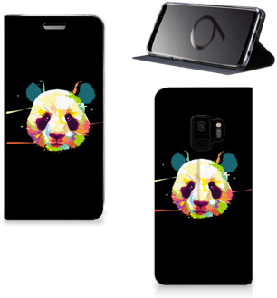 B2Ctelecom Hoesje Samsung S9 Design Panda Color