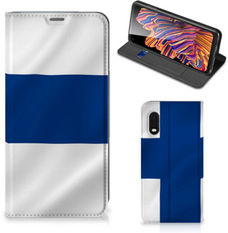 B2Ctelecom Hoesje Samsung Xcover Pro Bookcase Finse Vlag