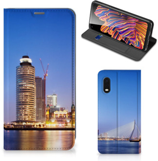 B2Ctelecom Hoesje Samsung Xcover Pro Telefoonhoesje Tekst Erasmusbrug Rotterdam