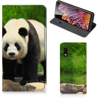 B2Ctelecom Hoesje Samsung Xcover Pro Telefoontas Panda