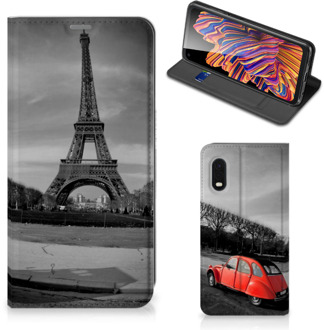 B2Ctelecom Hoesje Samsung Xcover Pro Wallet Case Eiffeltoren Parijs