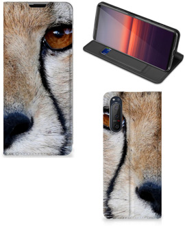 B2Ctelecom Hoesje Sony Xperia 5 II Bookcase Cheetah