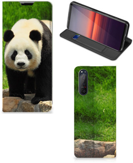 B2Ctelecom Hoesje Sony Xperia 5 II Telefoontas Panda