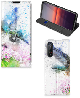 B2Ctelecom Hoesje Sony Xperia 5 II Wallet Book Case Vogel