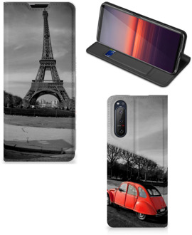 B2Ctelecom Hoesje Sony Xperia 5 II Wallet Case Eiffeltoren Parijs