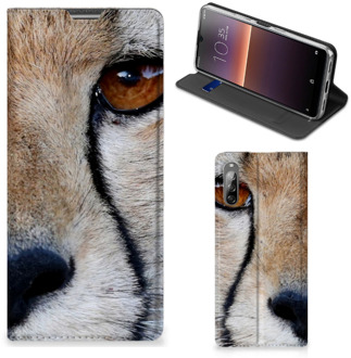 B2Ctelecom Hoesje Sony Xperia L4 Bookcase Cheetah