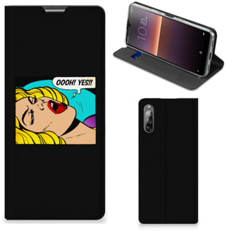 B2Ctelecom Hoesje Sony Xperia L4 Bookcase Popart Oh Yes