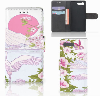 B2Ctelecom Hoesje Sony Xperia X Compact Design Bird Standing