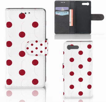 B2Ctelecom Hoesje Sony Xperia X Compact Design Cherries