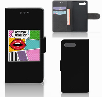 B2Ctelecom Hoesje Sony Xperia X Compact Popart Princess