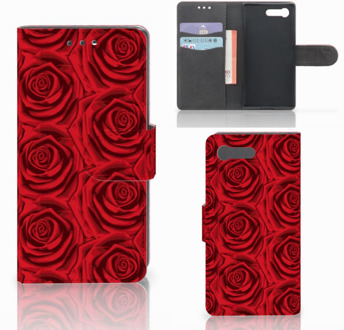 B2Ctelecom Hoesje Sony Xperia X Compact Red Roses