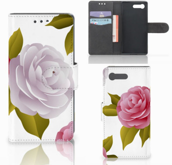 B2Ctelecom Hoesje Sony Xperia X Compact Roses