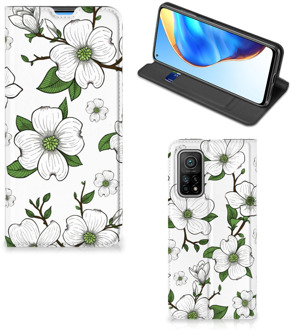 B2Ctelecom Hoesje Xiaomi Mi 10T | 10T Pro Book Case Dogwood Flowers