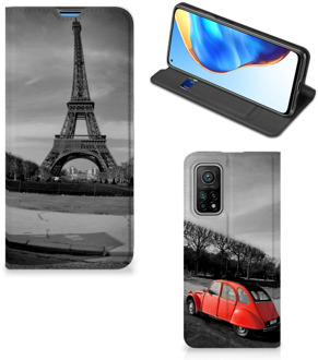 B2Ctelecom Hoesje Xiaomi Mi 10T | 10T Pro Wallet Case Eiffeltoren Parijs