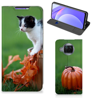 B2Ctelecom Hoesje Xiaomi Mi 10T Lite Flip Case Kitten