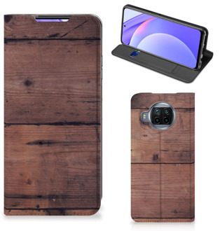 B2Ctelecom Hoesje Xiaomi Mi 10T Lite Leuk Case Old Wood