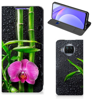 B2Ctelecom Hoesje Xiaomi Mi 10T Lite Wallet Bookcase Orchidee