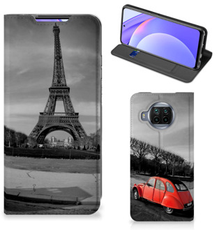 B2Ctelecom Hoesje Xiaomi Mi 10T Lite Wallet Case Eiffeltoren Parijs