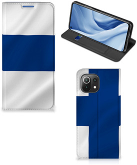 B2Ctelecom Hoesje Xiaomi Mi 11 Lite Bookcase Finse Vlag