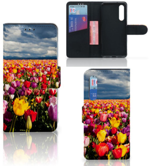 B2Ctelecom Hoesje Xiaomi Mi 9 SE Tulpen