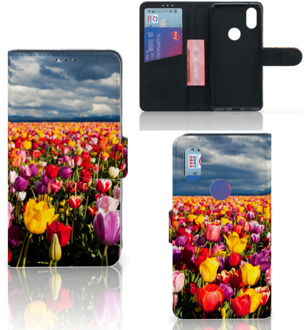 B2Ctelecom Hoesje Xiaomi Mi Mix 2s Tulpen