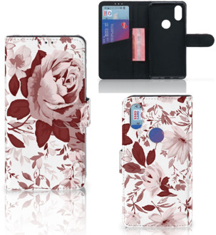 B2Ctelecom Hoesje Xiaomi Mi Mix 2s Watercolor Flowers