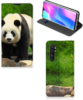 B2Ctelecom Hoesje Xiaomi Mi Note 10 Lite Telefoontas Panda