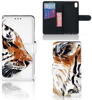 B2Ctelecom Hoesje Xiaomi Redmi 7A Watercolor Tiger