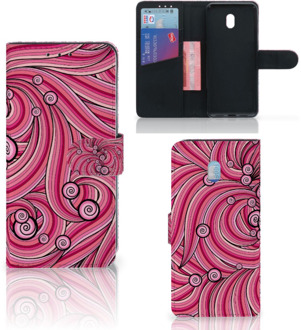 B2Ctelecom Hoesje Xiaomi Redmi 8A Swirl Pink