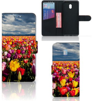 B2Ctelecom Hoesje Xiaomi Redmi 8A Tulpen