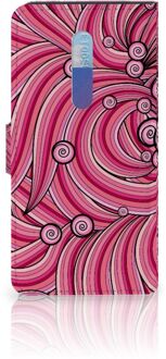 B2Ctelecom Hoesje Xiaomi Redmi K20 Pro Swirl Pink