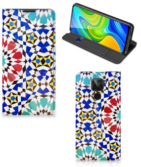 B2Ctelecom Hoesje Xiaomi Redmi Note 9 Telefoontas Mozaïek