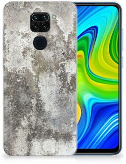 B2Ctelecom Hoesje Xiaomi Redmi Note9 Telefoon Hoesje Beton