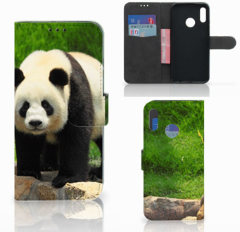 B2Ctelecom Honor 10 Lite Bookcase Hoesje Design Panda