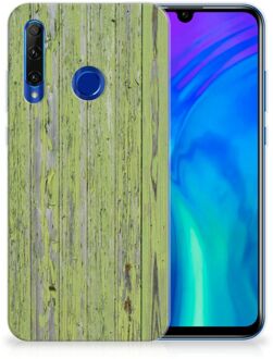 B2Ctelecom Honor 20 Lite Bumper Hoesje Green Wood