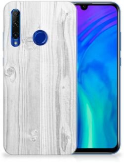 B2Ctelecom Honor 20 Lite Bumper Hoesje White Wood