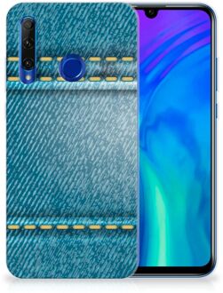 B2Ctelecom Honor 20 Lite Silicone Back Cover Jeans