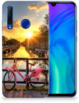 B2Ctelecom Honor 20 Lite Siliconen Back Cover Amsterdamse Grachten